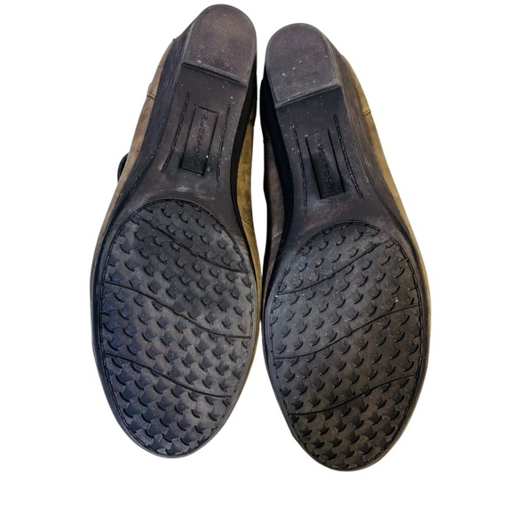 Rockport Women’s Janet Cross Strap Mary Jane 
Leather Comfort Wedge Brown 9.5N - Picture 6 of 7